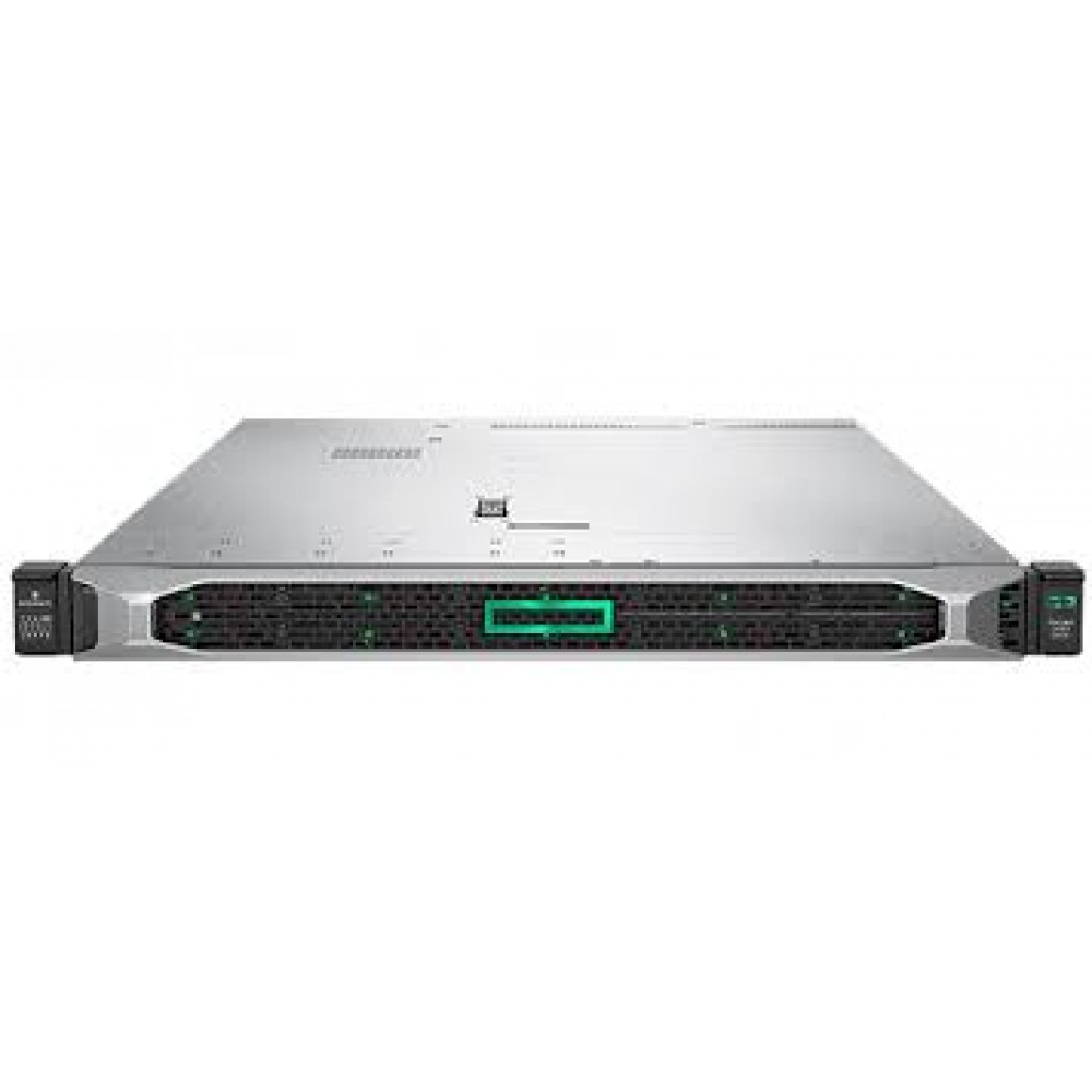 Сервер HPE Proliant DL360 Gen10, 1(up2)x 3106 Xeon-B 8C 1.7GHz, 1x16GB-R DDR4, E208i-a/ZM (RAID 0,1,5,10) 2x300GB SAS 10K 12G (8 SFF 2.5