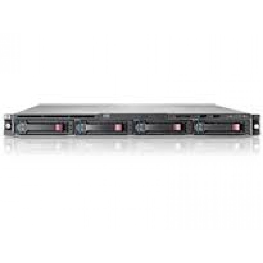 Сервер DL320G6 E5620 (2.4GHz-12MB) Quad Core (1 max) / 2x2GB UDIMM / B110i RAID 0,1,1+0 / ColdPlug-SATA 1x500GB (4/4 LFF max) / 2 RJ-45 / DVD-RW / 1(1) 500W nonRednt PS / 3-3-3 war