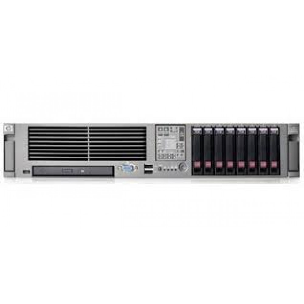 Proliant DL380G5 Xeon X5260 (3.33GHz) DC, 2GB (2*1GB) PC2-5300, P400/256MB (RAID 0/1/0+1/5), Dual NC373i Gigabit LAN, no Optical Drive, no HDD (8 SFF 2.5