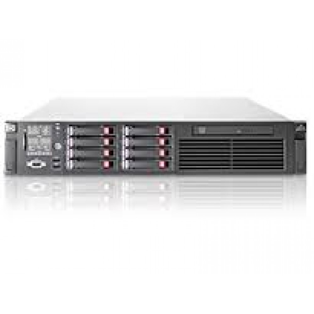 Сервер Proliant DL380R06 E5504 (Rack2U XeonQC 2.0Ghz(4Mb)/2x2GbRD/P410i(ZM/RAID1+0/1/0)/noHDD(8(16up))SFF/noDVD/iLO2std/4xGigEth/1xRPS460)