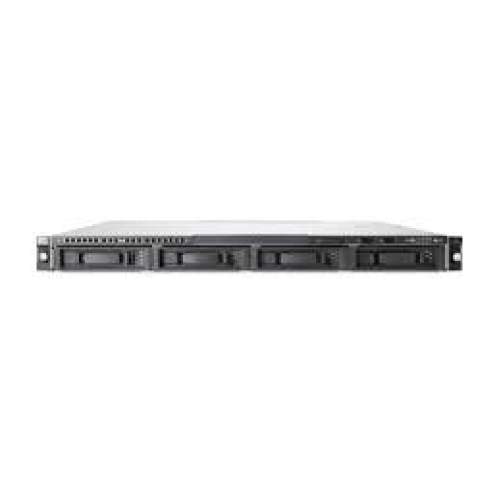 Сервер HP ProLiant DL120 R06 X3450 HP(Rack1U 2.66GhzQC(8Mb) / 2x2GbRD / P212(256Mb / RAID5+0 / 5 / 1+0 / 1 / 0) / no HDD HP(up to4LFF) / noDVD / 2xGigEth / iLO100i std)