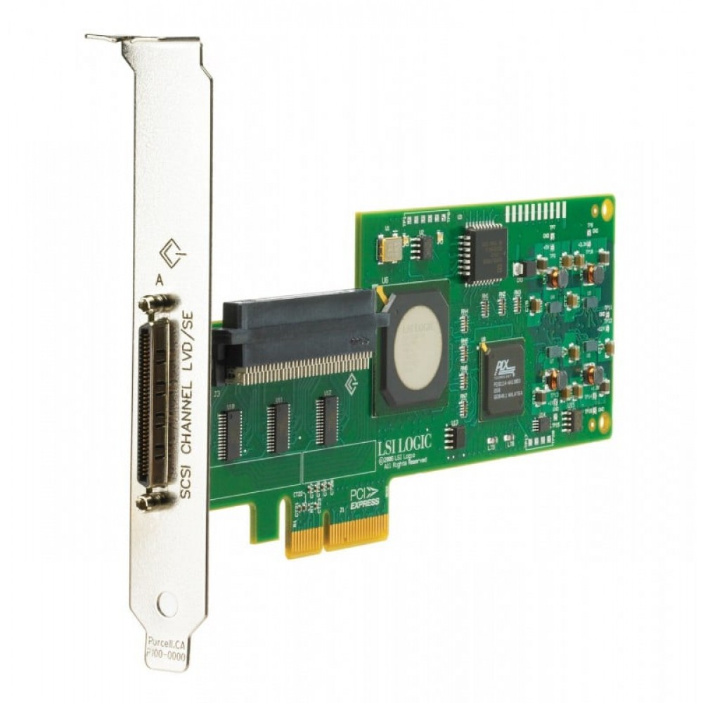 Контроллер 412911-B21 HP SC11Xe Ultra320 Single Channel/ PCIe x4 SCSI Host Bus Adapter,2293