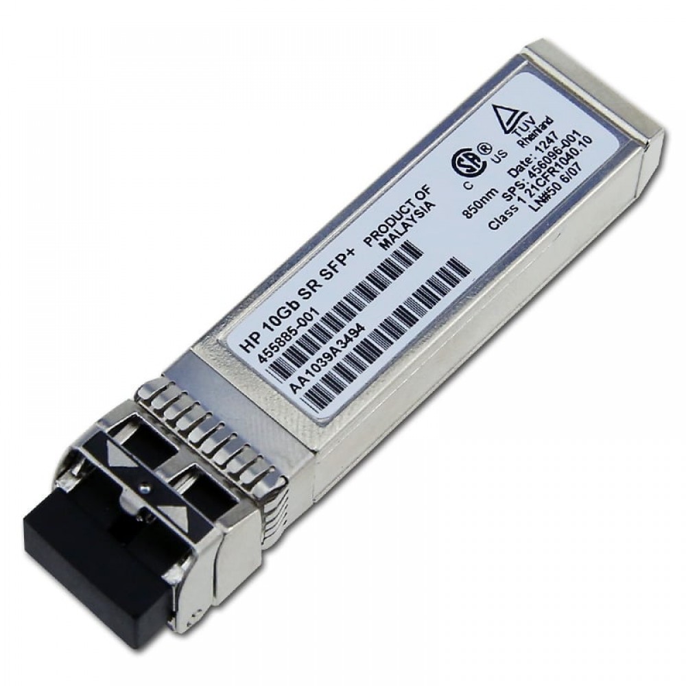 Оптический трансивер 455883-B21 HP Ethernet Optical Transceivers, 10Gb, SR, SFP+,2106