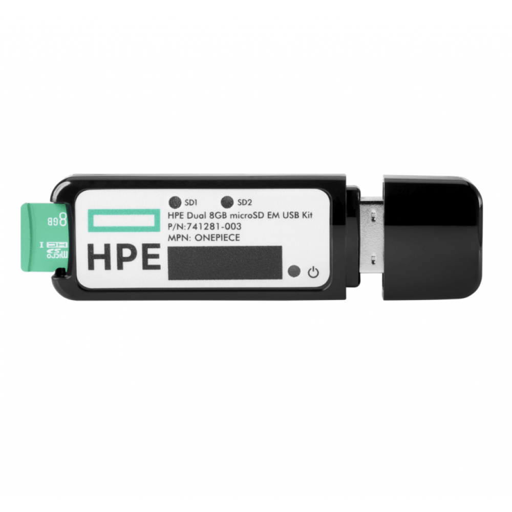 Флэш-карта 741279-B21 HPE 8GB Dual microSD Flash USB Drive,3145