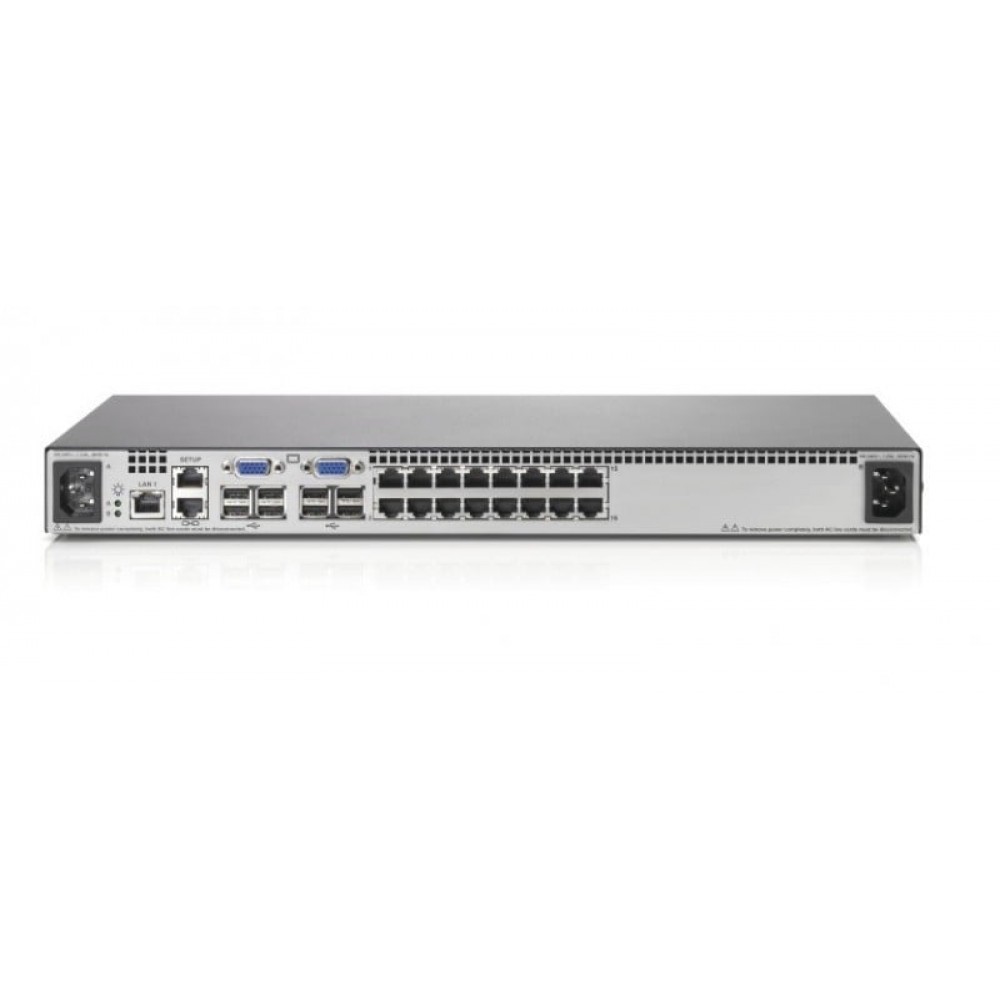 Коммутатор AF621A HP 2x1Ex16 KVM IP Cnsl G2 VM CAC SW,438