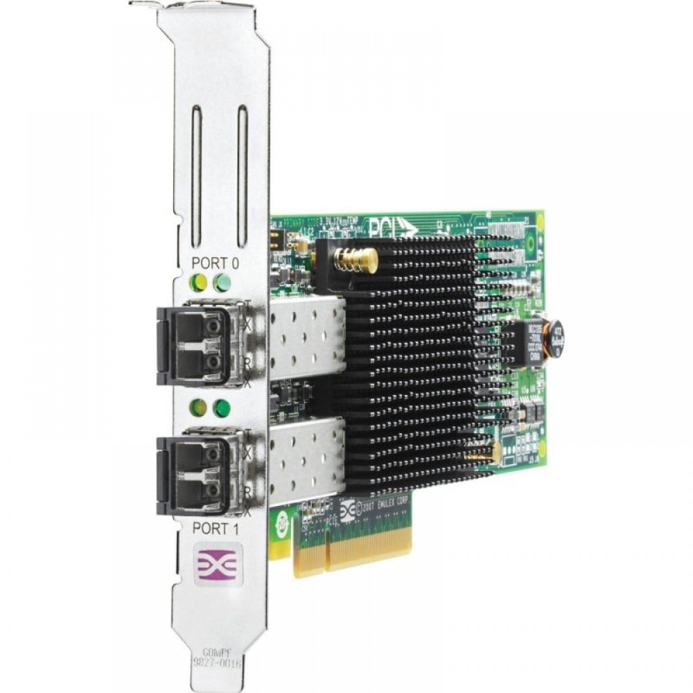 Контроллер AJ763A, AJ763B HP 82E 8Gb 2-port PCIe Fibre Channel Host Bus Adapter,780