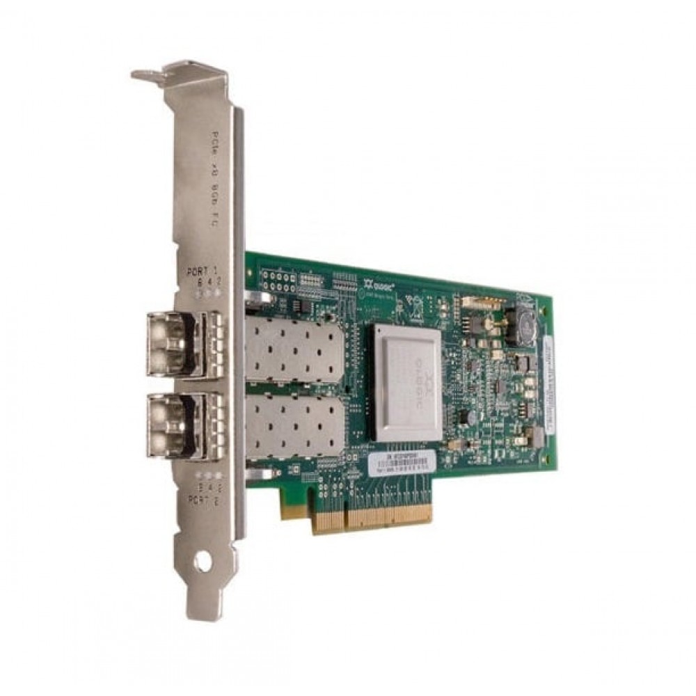 Контроллер AJ764A HP 82Q 8Gb 2-port PCIe Fibre Channel HBA,1070