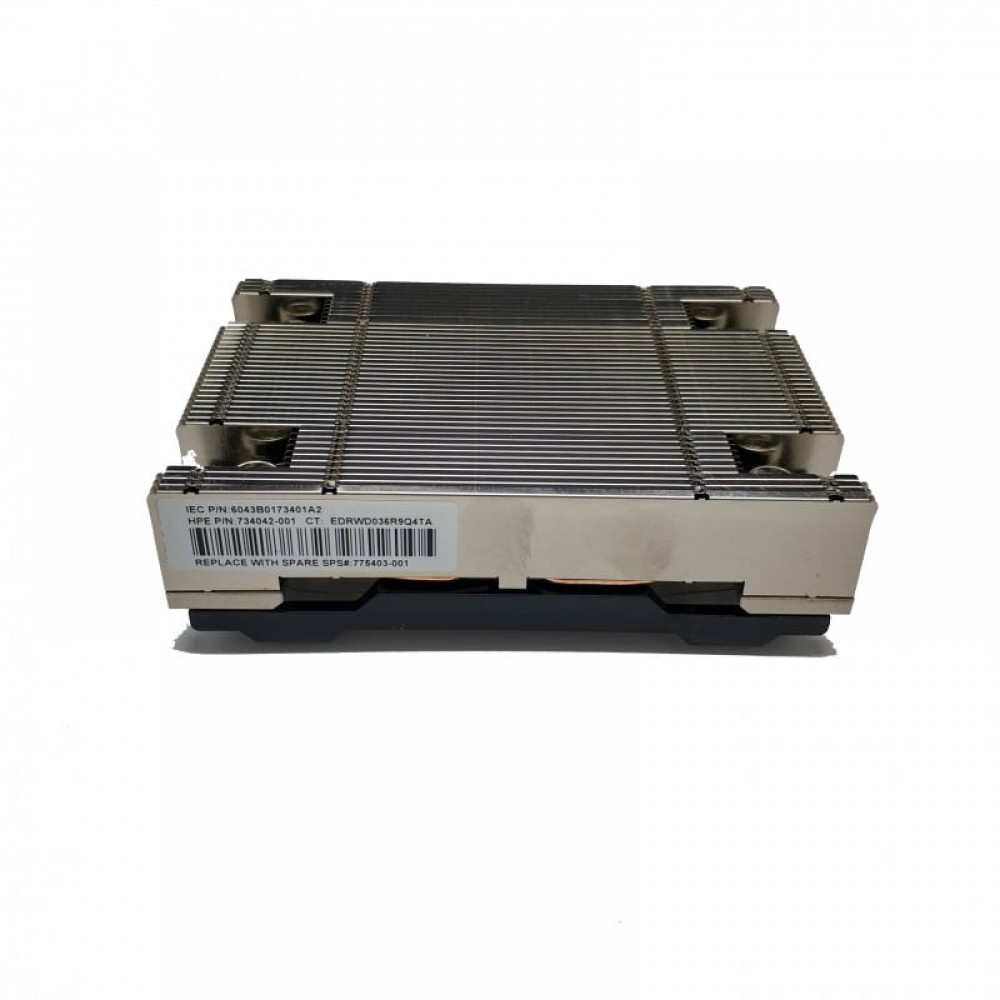 Радиатор 775403-001, 732042-001 HPE Proliant DL360 Gen9 Heatsink,2915