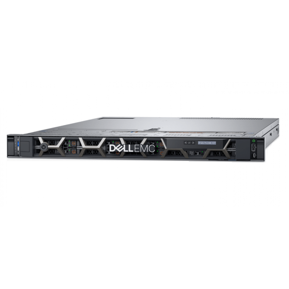 Сервер Dell PowerEdge R640 Silver 4210 1x16Gb 1x1.2Tb 10K SAS H730p,518