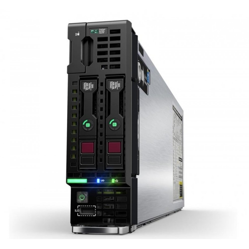 Блейд-сервер 863447-B21 HPE ProLiant BL460c Gen10/2xGold 6140/4x32Gb/P204i-bFBWC/SFF,2267