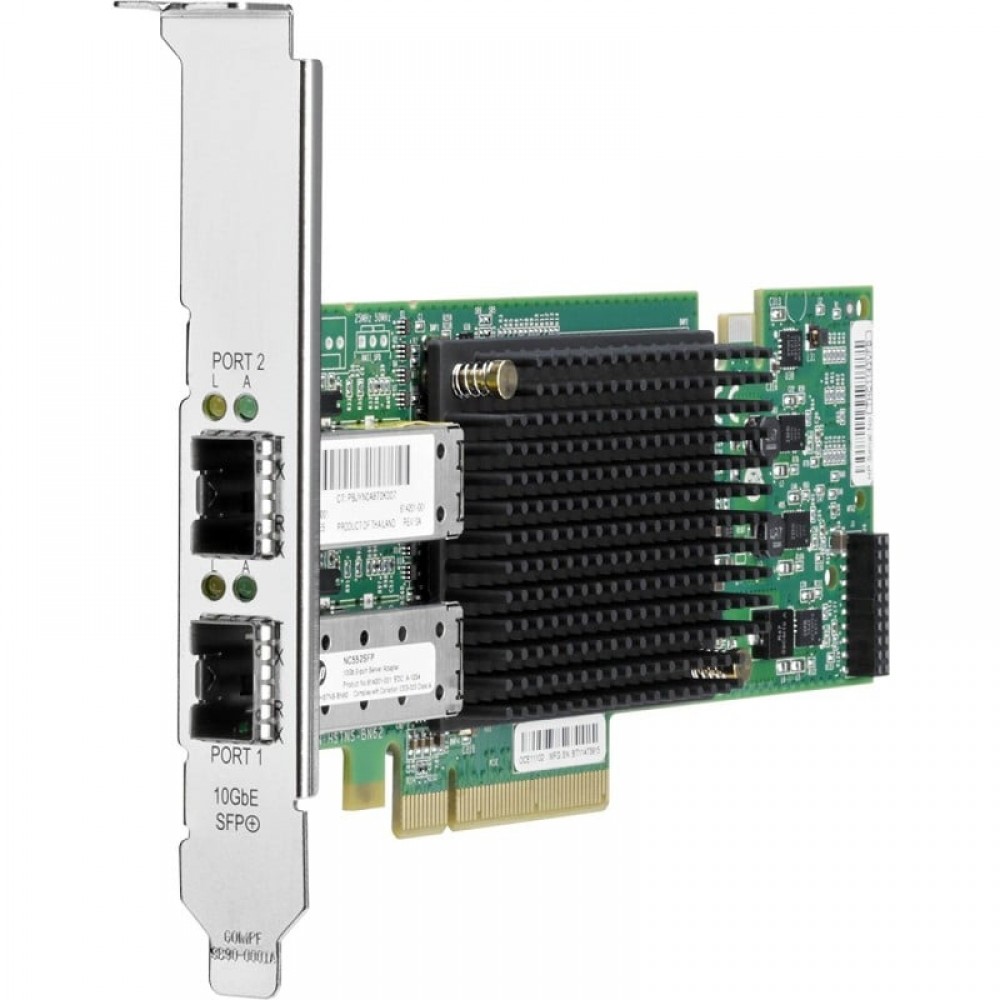 Сетевая карта 614203-B21, 614201-001 HP NC552SFP 10Gb 2-port Ethernet Server Adapter,1483